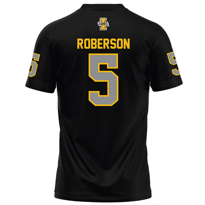 Idaho - NCAA Football : Mika Roberson - Black Football Jersey-1