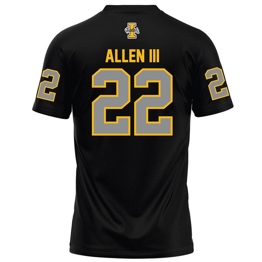 Idaho - NCAA Football : Jerry Allen III - Black Football Jersey-1
