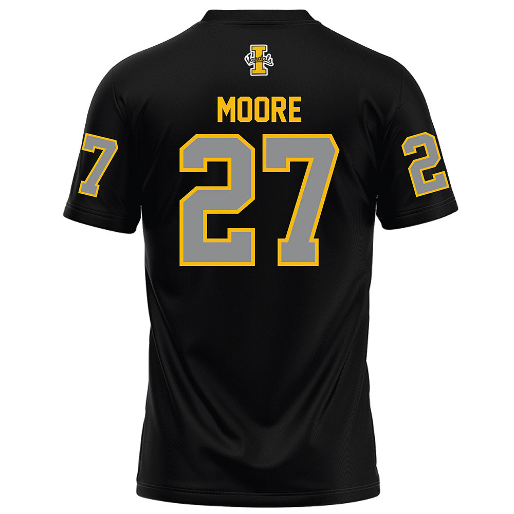 Idaho - NCAA Football : Luca Moore - Black Football Jersey-1