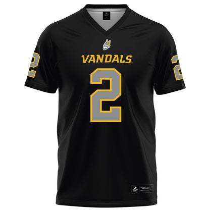 Idaho - NCAA Football : Lonyatta Alexander Jr. - Black Football Jersey-0