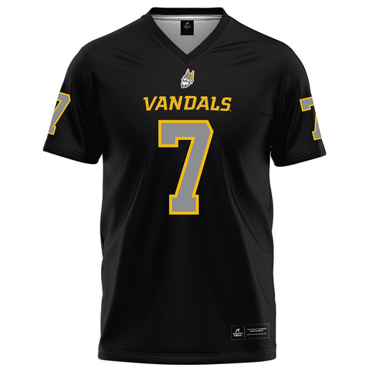 Idaho - NCAA Football : Aaron Kinsey - Black Football Jersey-0