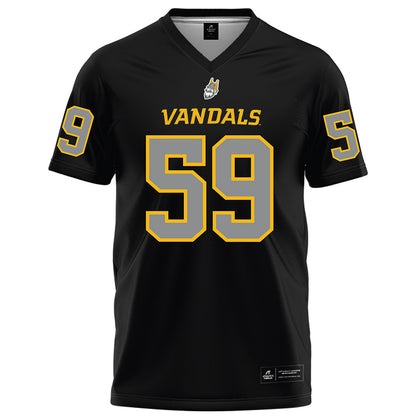 Idaho - NCAA Football : Jace Winchester - Black Football Jersey-0