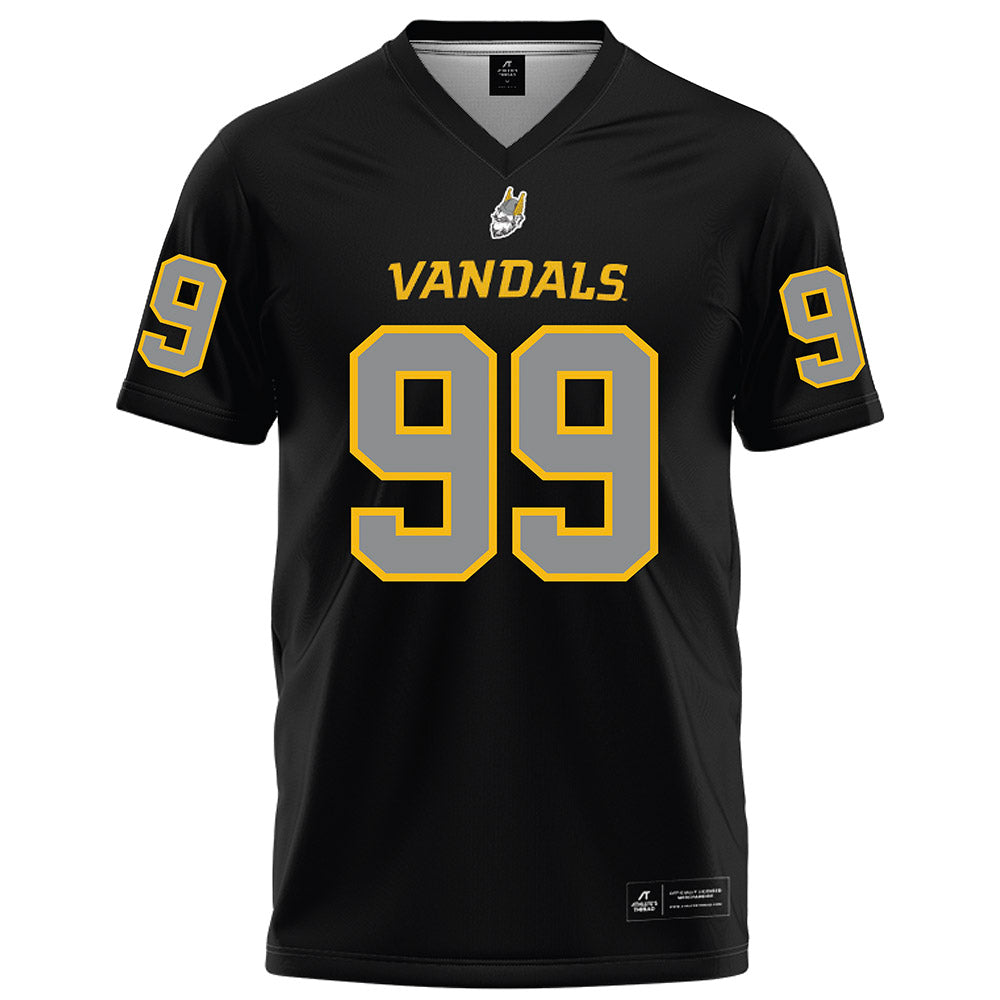 Idaho - NCAA Football : Luke Teskey - Black Football Jersey-0