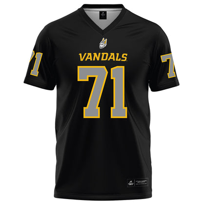 Idaho - NCAA Football : Howard Stedford - Black Football Jersey-0
