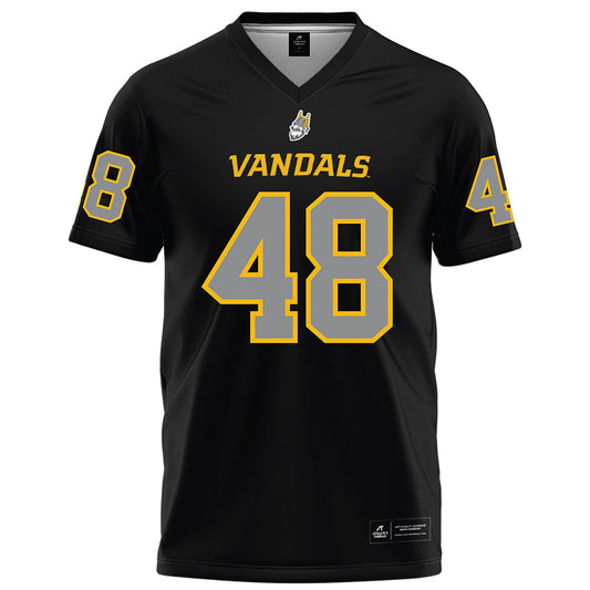 Idaho - NCAA Football : Owen Forsman - Black Football Jersey-0
