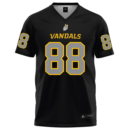 Idaho - NCAA Football : Gus Donnerberg - Black Football Jersey