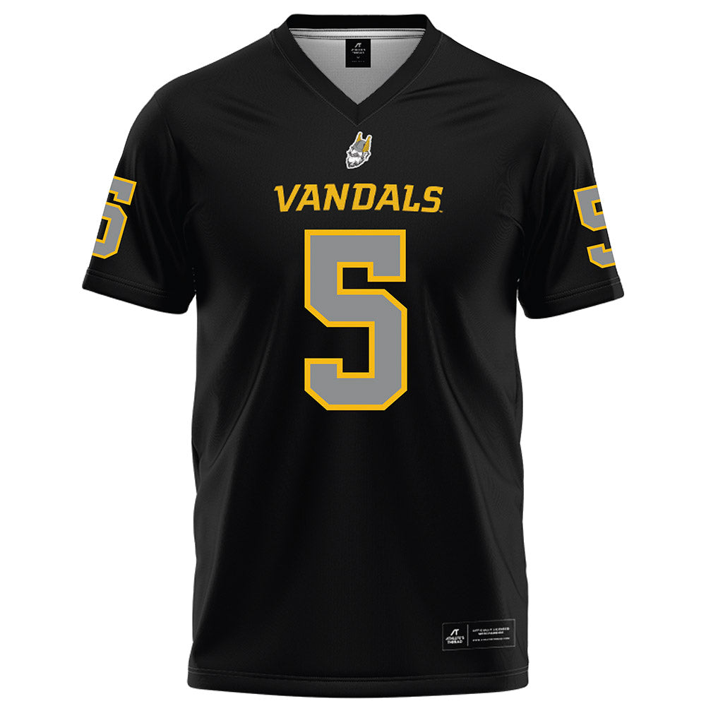 Idaho - NCAA Football : Mika Roberson - Black Football Jersey-0