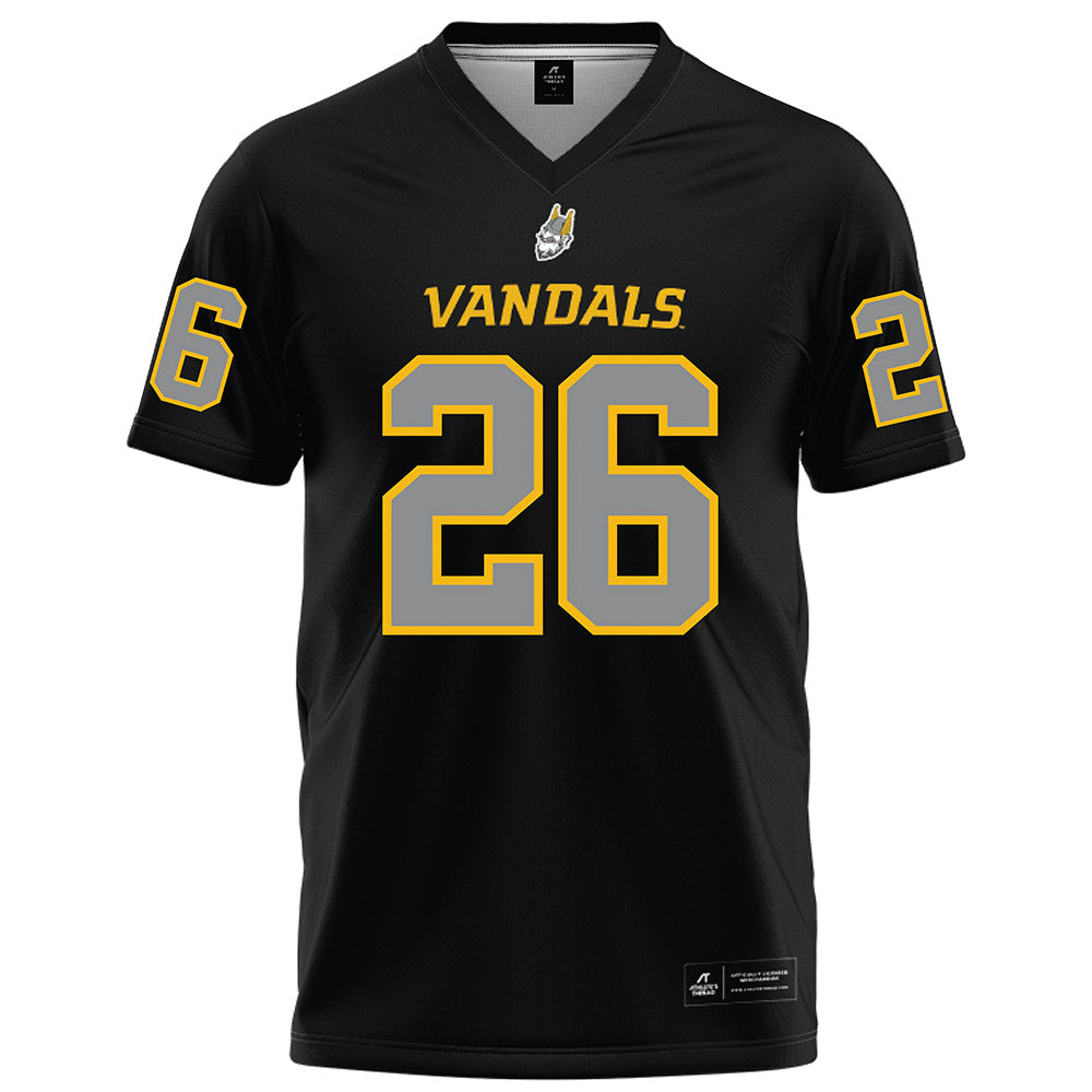 Idaho - NCAA Football : Tsiyown Lowery - Black Football Jersey-0