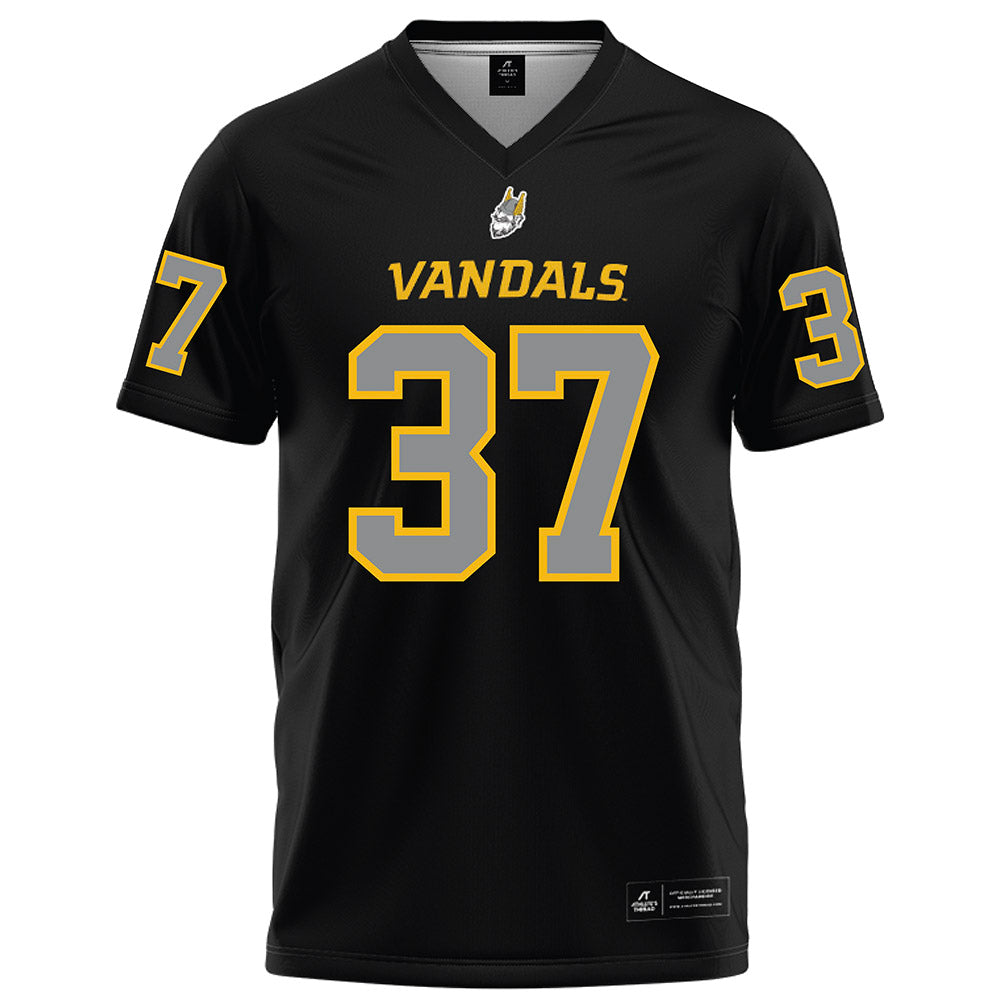 Idaho - NCAA Football : Ocean Taufa - Black Football Jersey-0