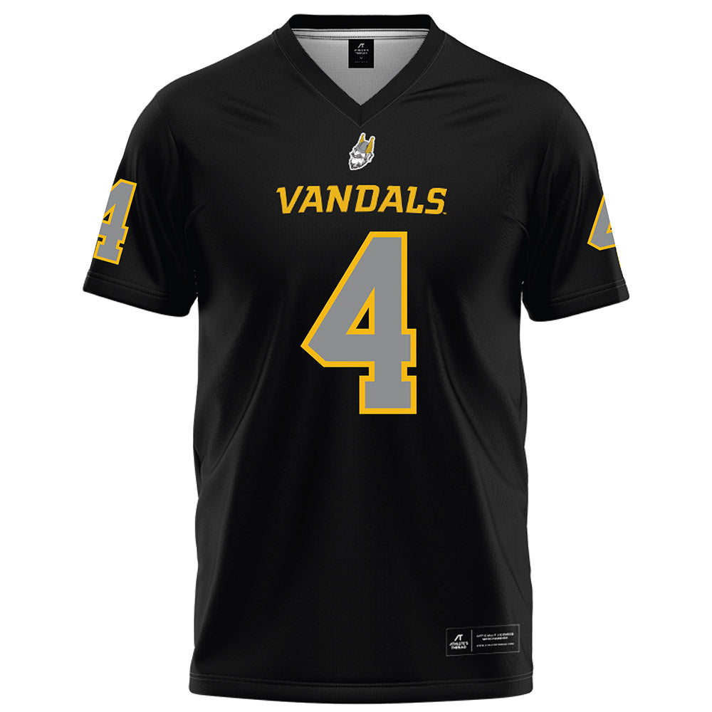 Idaho - NCAA Football : Khaled Rawls - Black Football Jersey-0