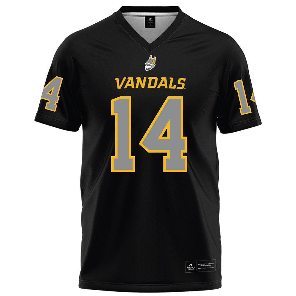 Idaho - NCAA Football : Sawyer Teeney - Black Football Jersey-0