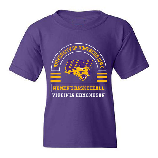 Northern Iowa - NCAA Women's Basketball : Virginia Edmondson - Classic Fashion Shersey Youth T-Shirt-0