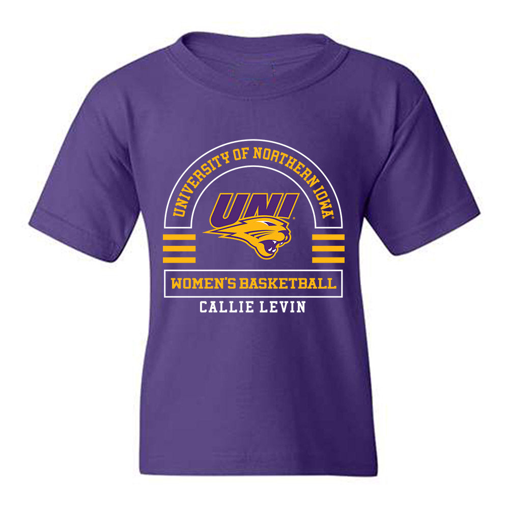 Northern Iowa - NCAA Women's Basketball : Callie Levin - Classic Fashion Shersey Youth T-Shirt-0