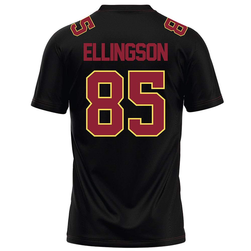 NSU - NCAA Football : Brock Ellingson - Black Football Jersey-1