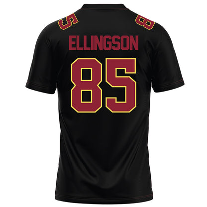 NSU - NCAA Football : Brock Ellingson - Black Football Jersey-1