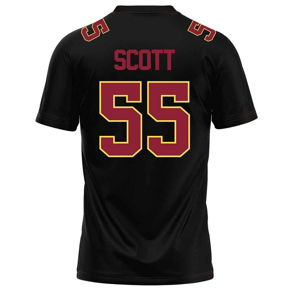 NSU - NCAA Football : max scott - Black Football Jersey-1