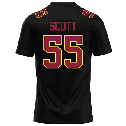 NSU - NCAA Football : max scott - Black Football Jersey-1
