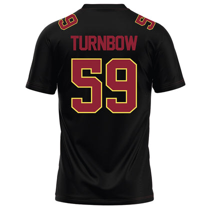 NSU - NCAA Football : Kaydn Turnbow - Black Football Jersey