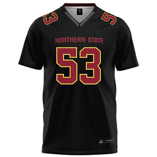 NSU - NCAA Football : Benson Jerry - Black Football Jersey-0