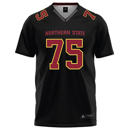 NSU - NCAA Football : Felipe Gonzalez - Black Football Jersey-0