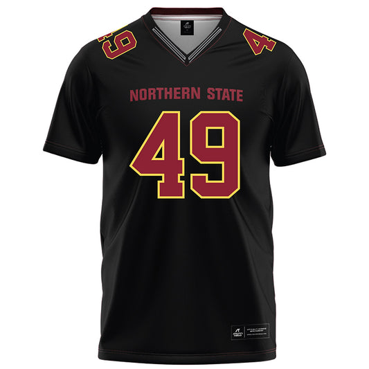 NSU - NCAA Football : Corbin Gerkin - Black Football Jersey-0