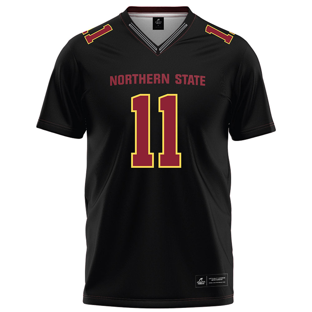 NSU - NCAA Football : Cade Kaiser - Black Football Jersey-0