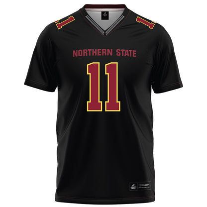 NSU - NCAA Football : Cade Kaiser - Black Football Jersey-0