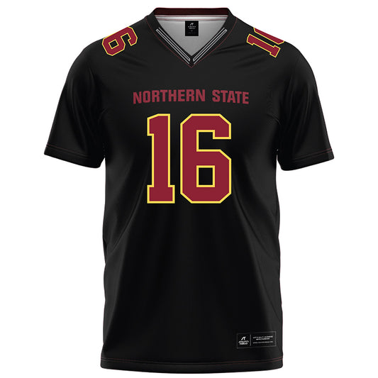 NSU - NCAA Football : Kimani Quade - Black Football Jersey-0