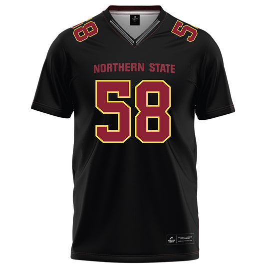 NSU - NCAA Football : Zach Smith - Black Football Jersey-0
