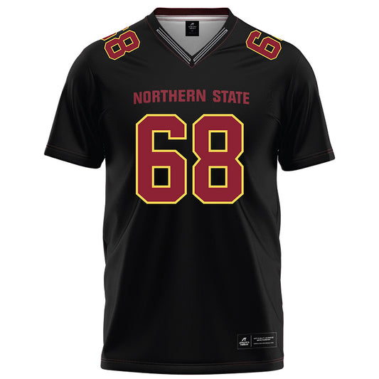 NSU - NCAA Football : Quinton Mastropietro - Black Football Jersey-0
