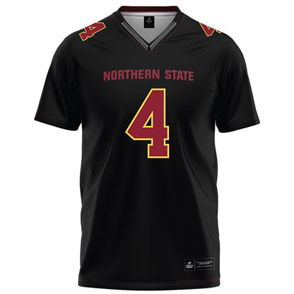 NSU - NCAA Football : Boston Katzer - Black Football Jersey-0