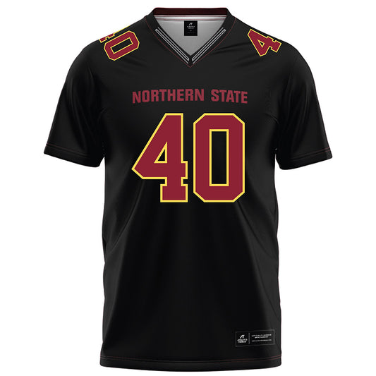 NSU - NCAA Football : Jake Merchlewitz - Black Football Jersey-0