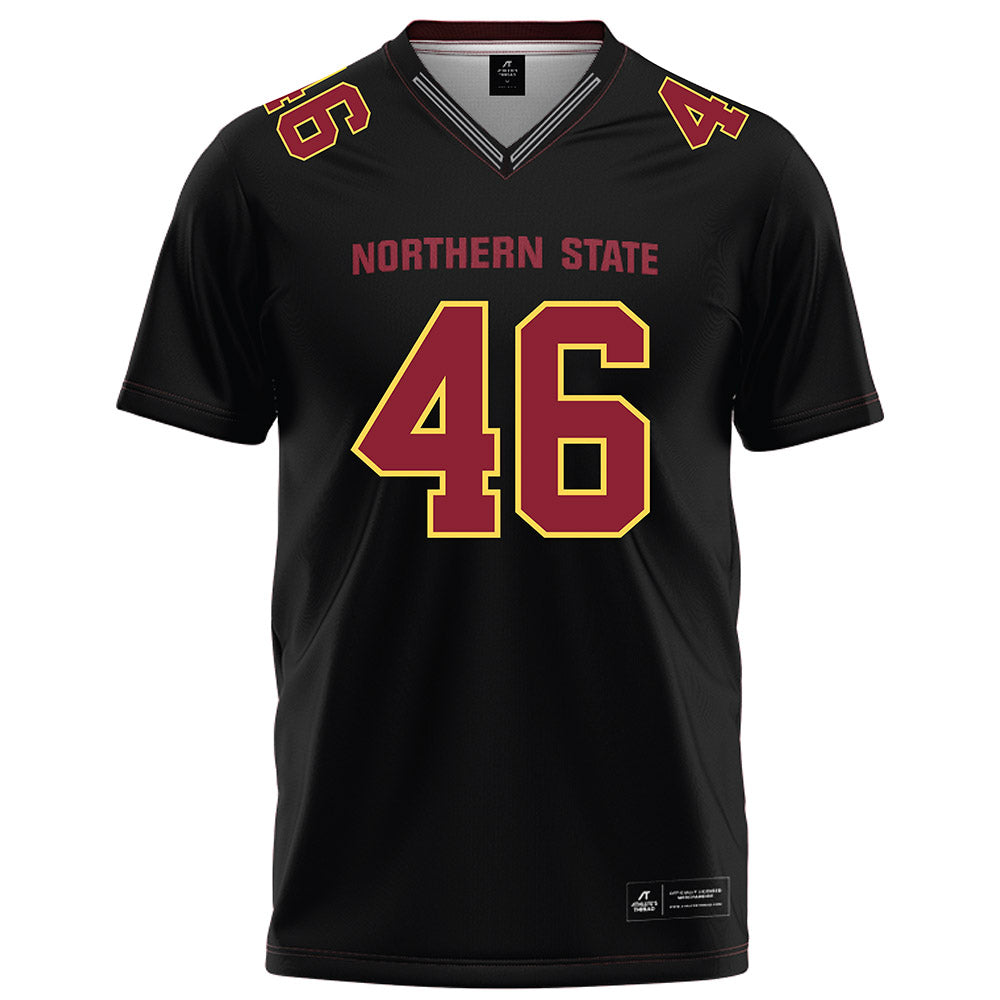 NSU - NCAA Football : Landon Kelley - Black Football Jersey-0