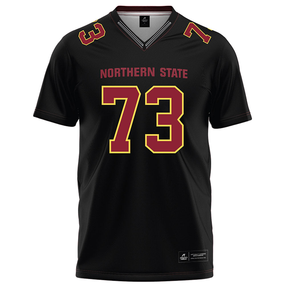 NSU - NCAA Football : Marek Bollig - Black Football Jersey-0