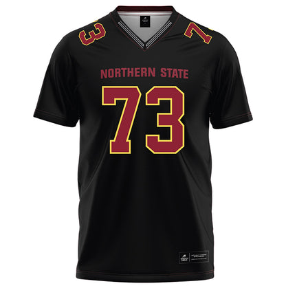 NSU - NCAA Football : Marek Bollig - Black Football Jersey-0