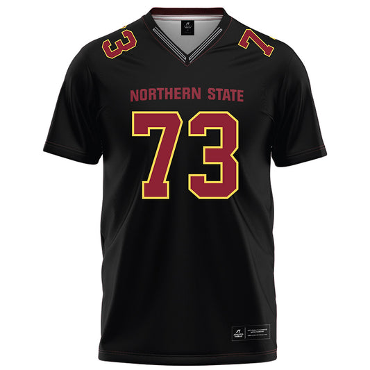 NSU - NCAA Football : Marek Bollig - Black Football Jersey-0