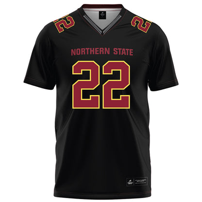 NSU - NCAA Football : Dreavin Hodge - Black Football Jersey-0
