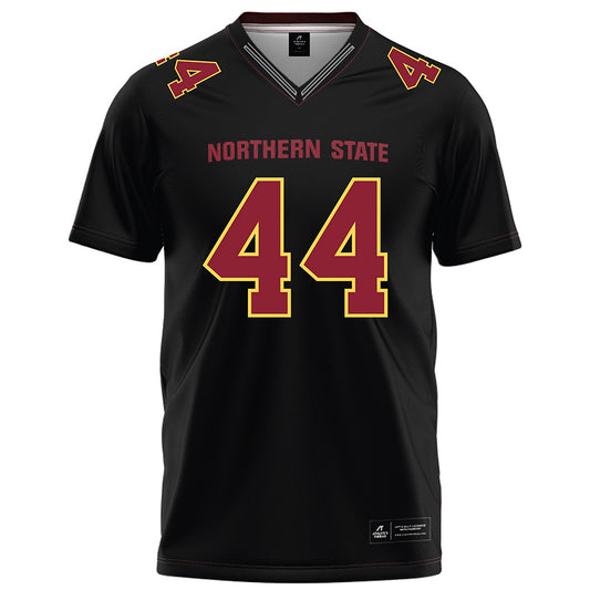 NSU - NCAA Football : Max Glab - Black Football Jersey-0