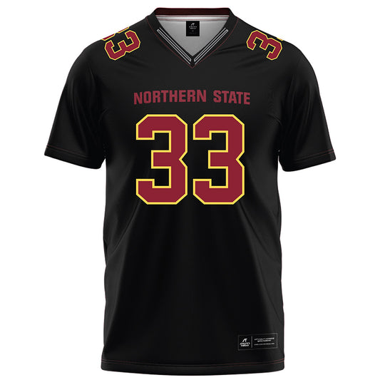 NSU - NCAA Football : Brady Moon - Black Football Jersey-0