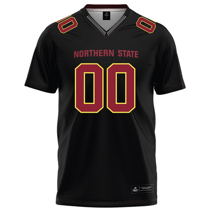NSU - NCAA Football : Edward Witkiewicz - Black Football Jersey-0