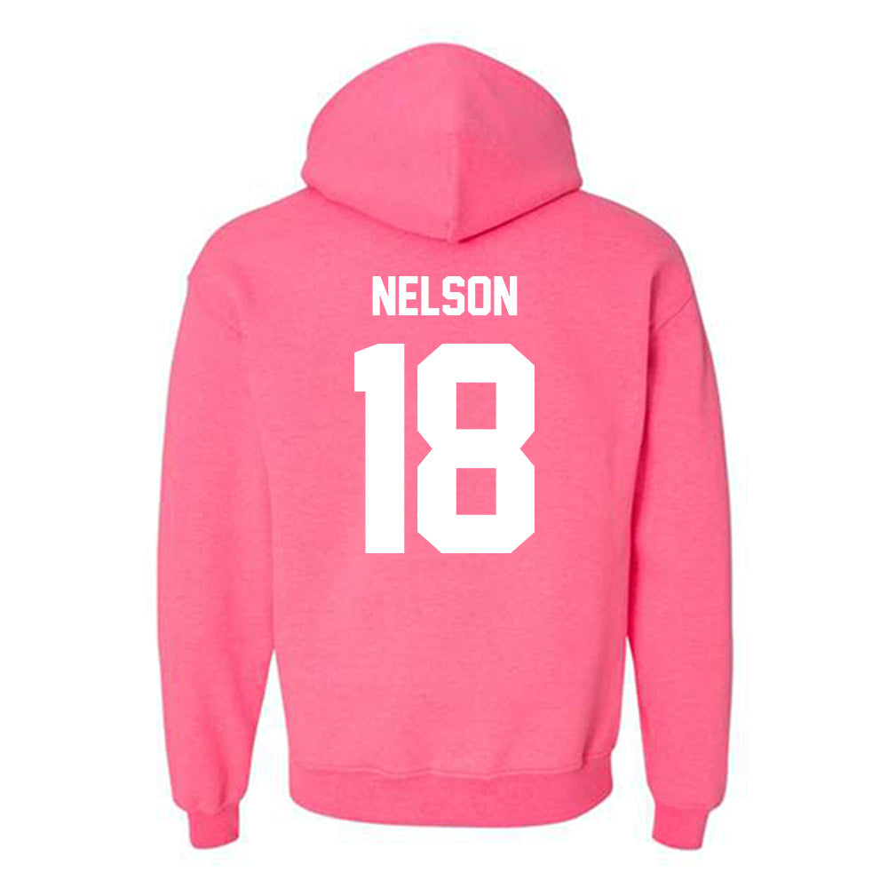 NSU - NCAA Women's Soccer : Clara Nelson - Classic Shersey Hooded Sweatshirt-1