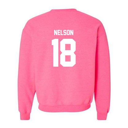 NSU - NCAA Women's Soccer : Clara Nelson - Classic Shersey Crewneck Sweatshirt-1