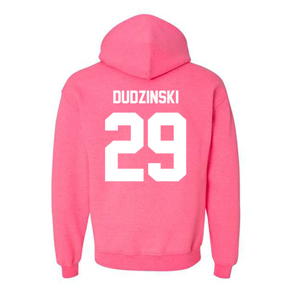 NSU - NCAA Women's Soccer : Taylor Dudzinski - Classic Shersey Hooded Sweatshirt-1