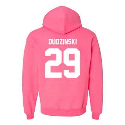 NSU - NCAA Women's Soccer : Taylor Dudzinski - Classic Shersey Hooded Sweatshirt-1