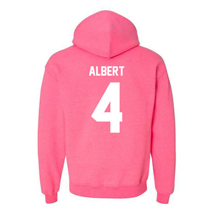 NSU - NCAA Women's Soccer : Kylie Albert - Classic Shersey Hooded Sweatshirt-1