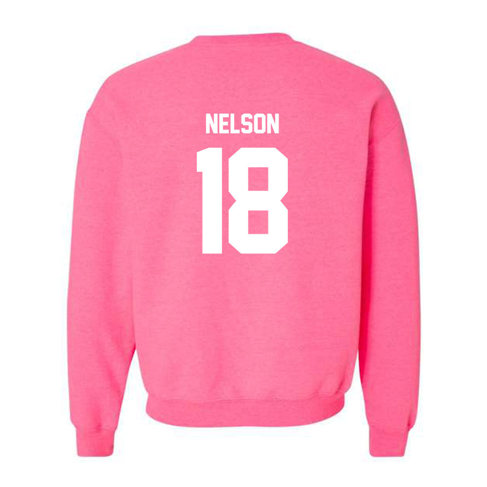 NSU - NCAA Women's Soccer : Clara Nelson - Classic Shersey Crewneck Sweatshirt-1