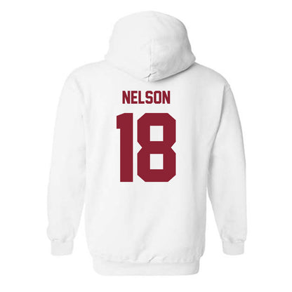 NSU - NCAA Women's Soccer : Clara Nelson - Classic Shersey Hooded Sweatshirt-1