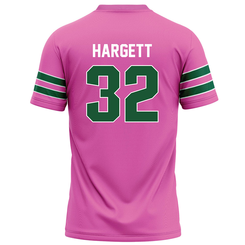 UAB - NCAA Football : Badger Hargett - Pink Football Jersey-1