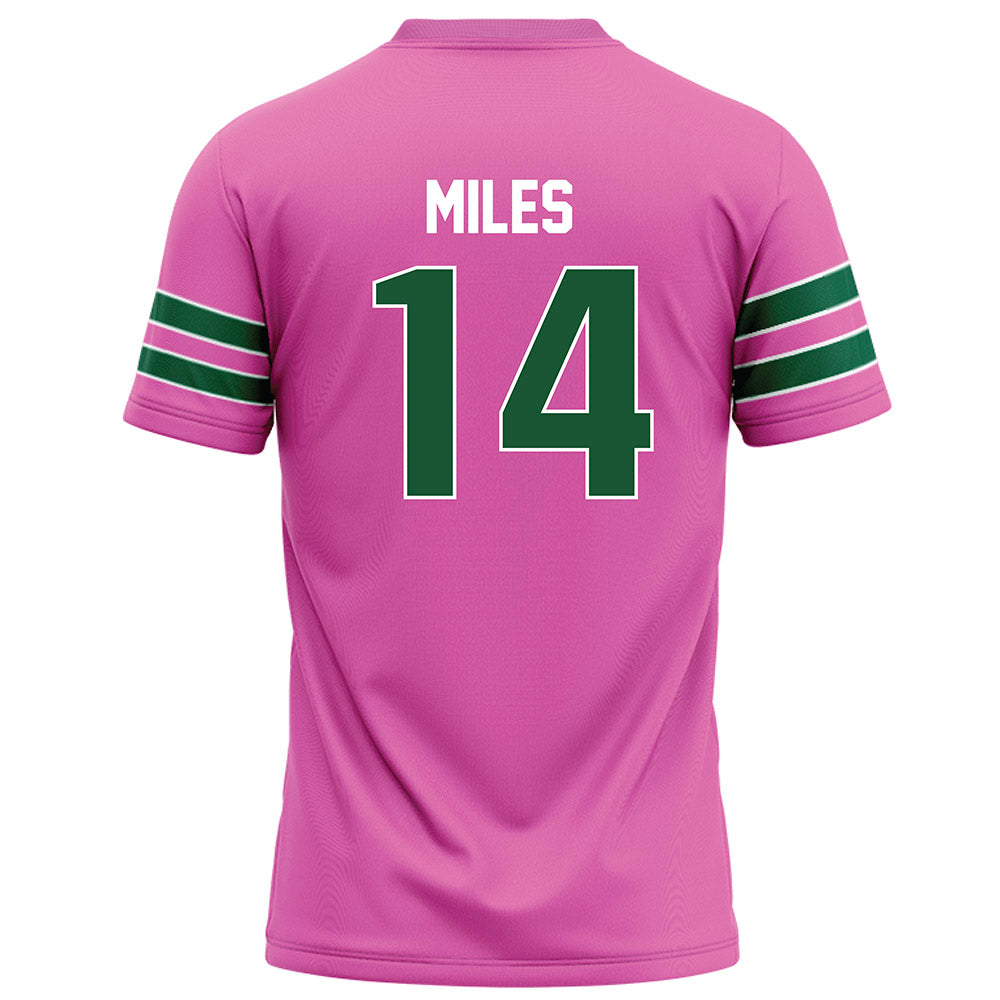 UAB - NCAA Football : Trey Miles - Pink Football Jersey-1