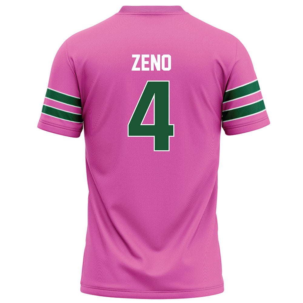 UAB - NCAA Football : Jacob Zeno - Pink Football Jersey-1